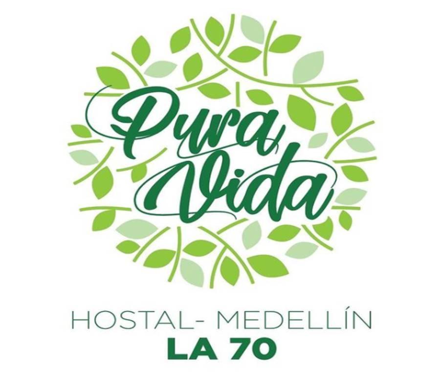 Hostal Pura Vida La 70 Medellín Esterno foto